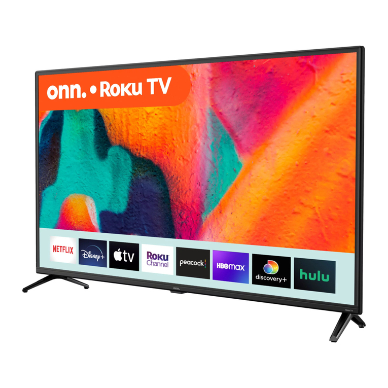 Onn LCD TV - 42 Inches and above User manual