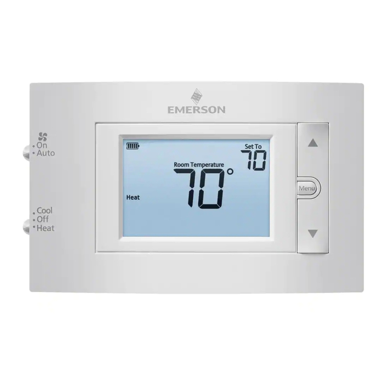 Emerson 1F83C-11NP user manual