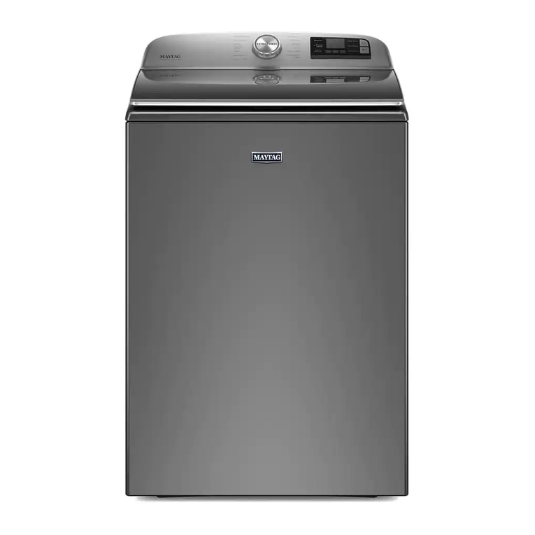 Maytag Top Loading Washing Machine User manual