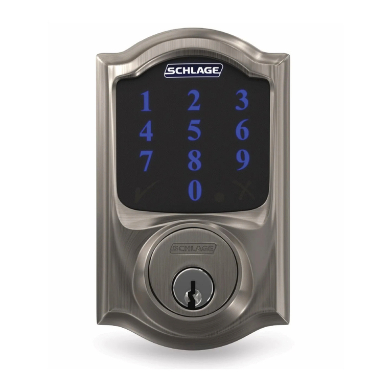 Schlage Connect Smart Deadbolt quick start guide
