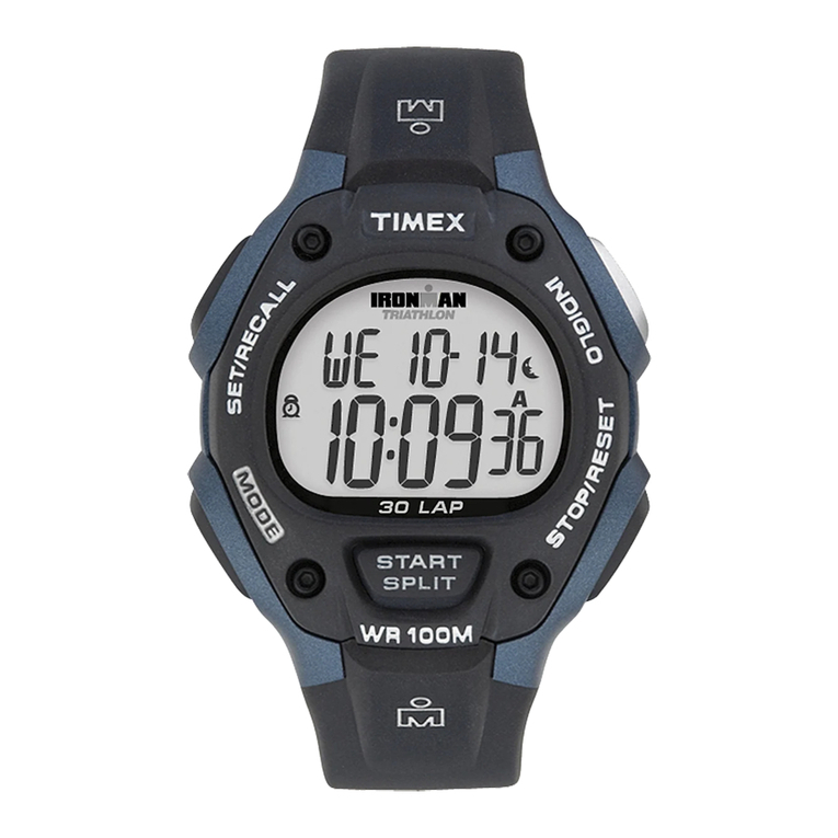 Timex 30-LAP User manual