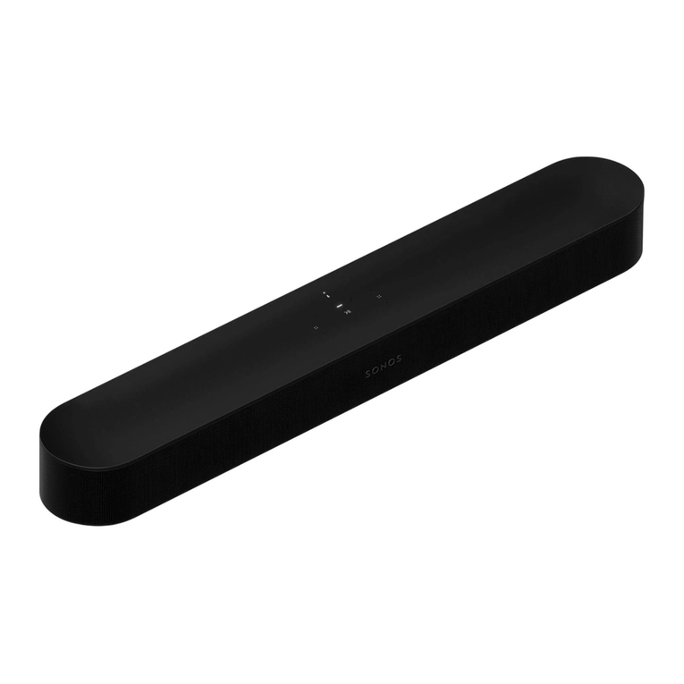 Sonos Beam user manual
