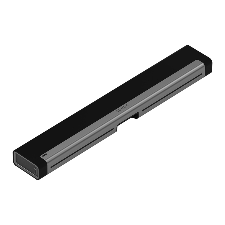 Sonos Playbar User manual