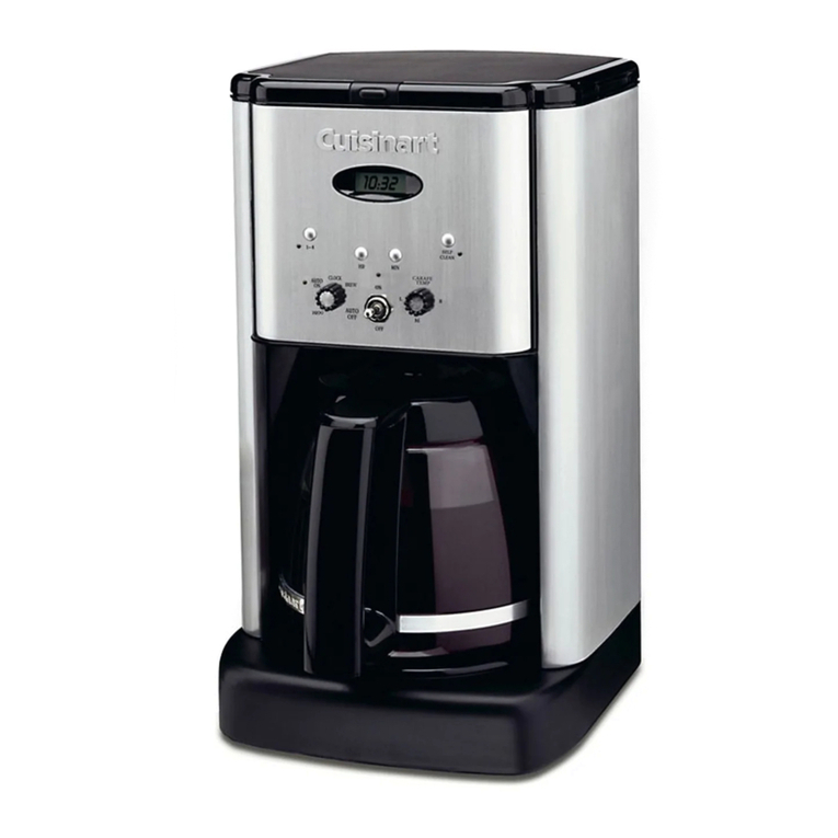 Cuisinart Brew Central DCC-1200 Series user manual
