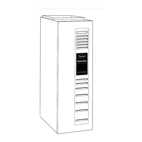 Carrier Weathermaker 9200 user manual