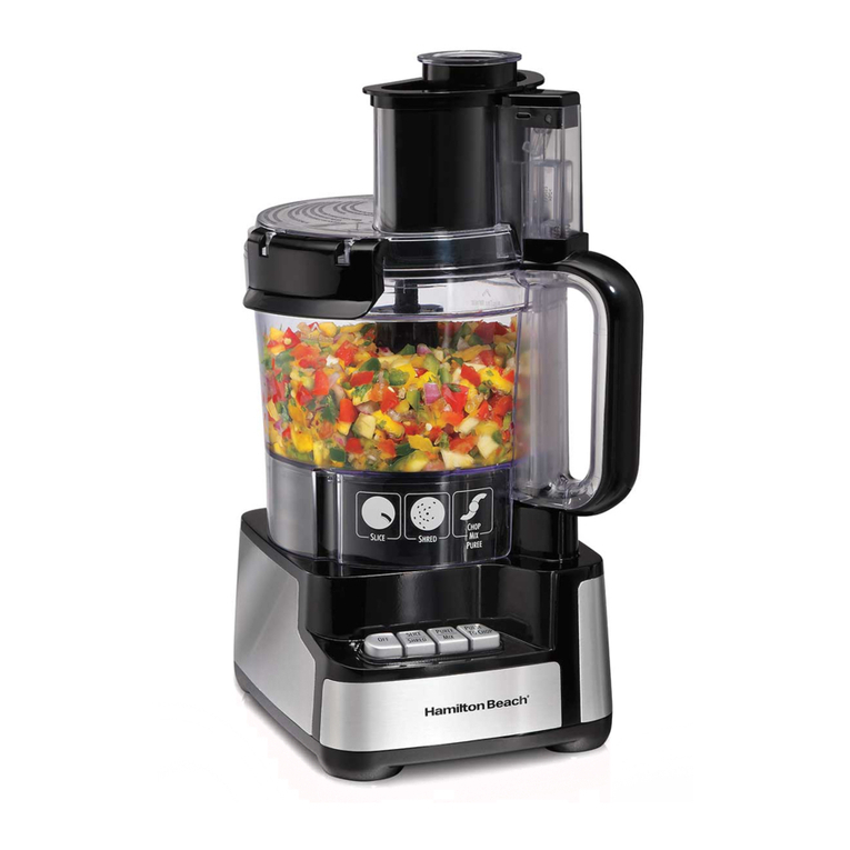 Hamilton Beach 70725 User manual