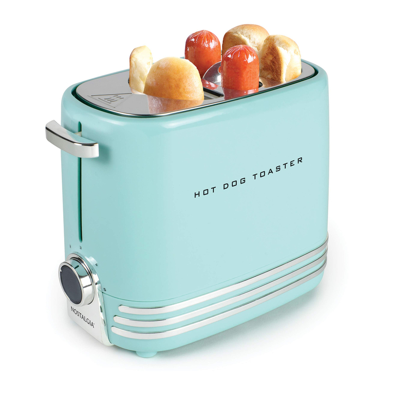 Nostalgia Products Group HDT900RD user manual Nostalgia Products Group HDT900RD user manual