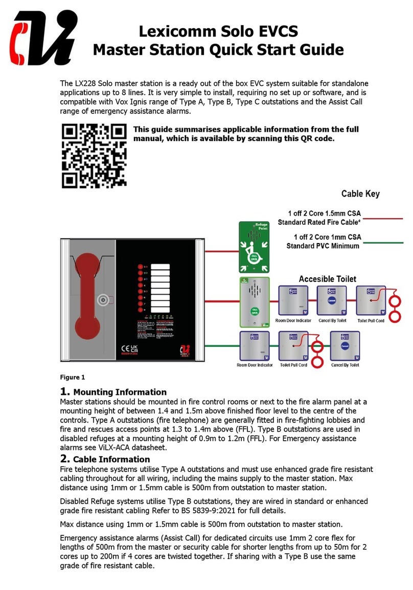 Lexicomm Solo LX228 quick start guide