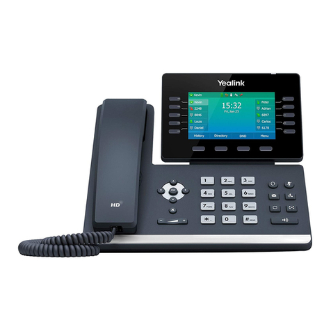 Yealink SIP-T54W User manual