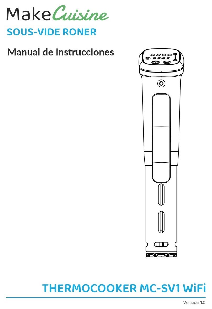 Make Cuisine MC-SV1 User manual