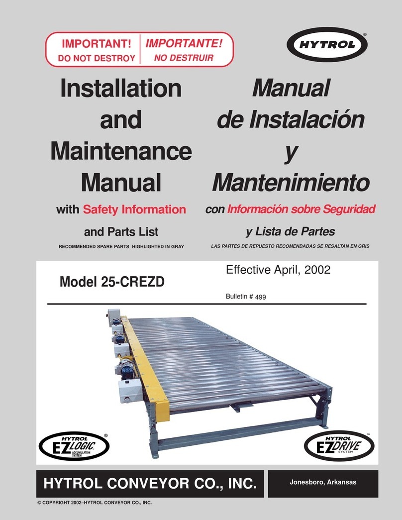 HYTROL 25-CREZD Manual