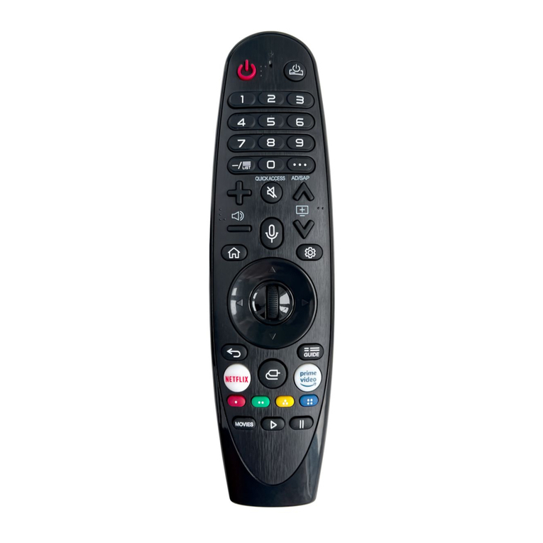 LG Magic Remote AN-MR19BA quick start guide