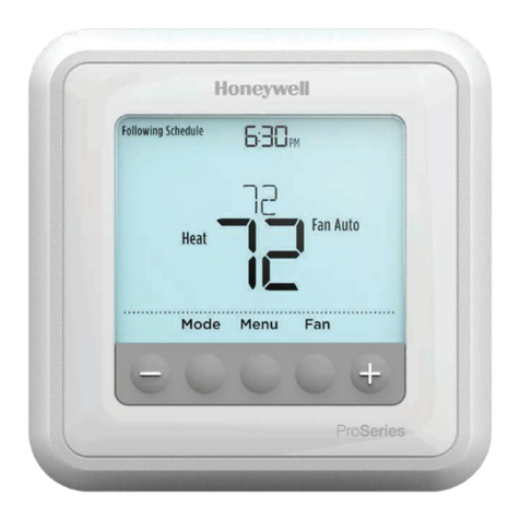 Honeywell Lyric T6 Pro Wi-Fi User manual