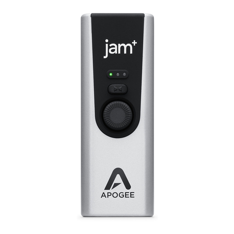 Apogee Jam+ quick start guide