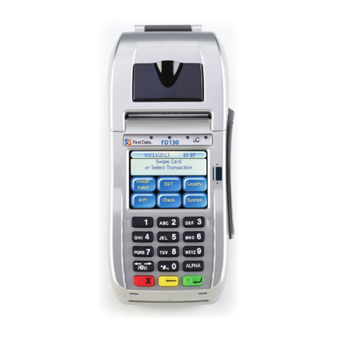 First Data FD130 User manual
