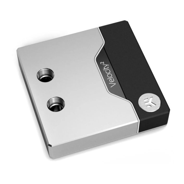 EK-Quantum Velocity 2 D-RGB AM4 User manual EK-Quantum Velocity 2 D-RGB AM4 User manual