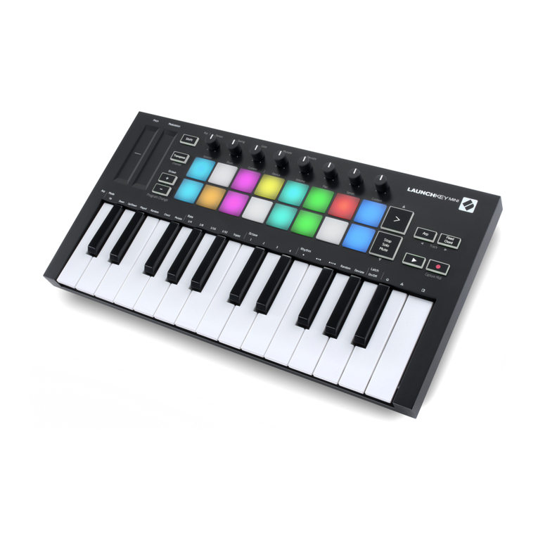 Novation Launchpad Mini [MK3] user manual