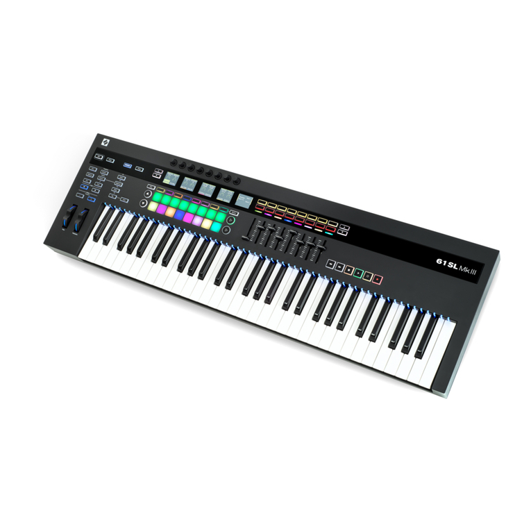 Novation SL MkIII user manual