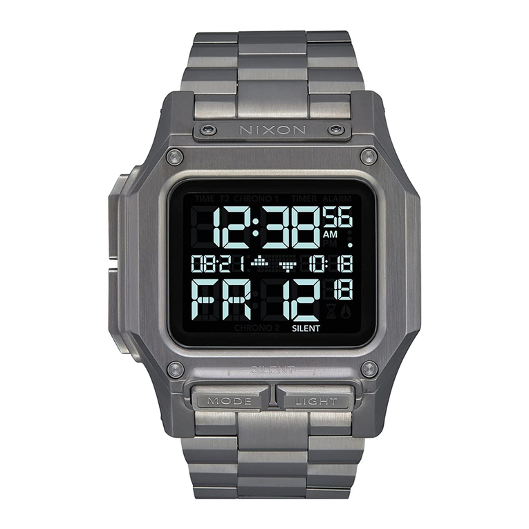 NIXON Regulus User manual