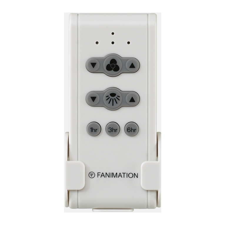 Fanimation CR500 user manual