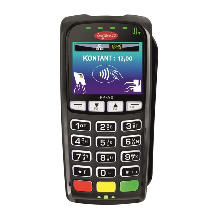 Ingenico FLEX IPP320 User manual