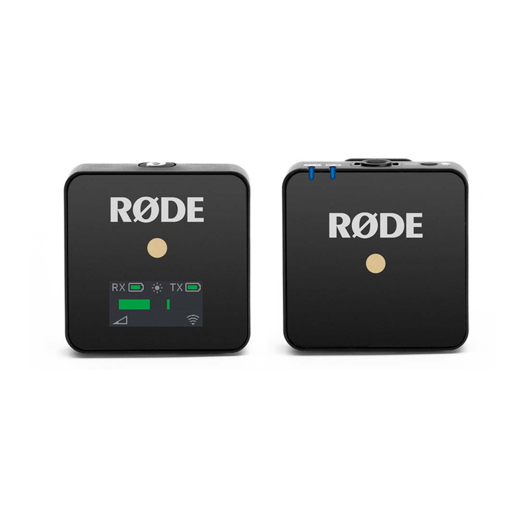 RODE Microphones WIRELESS GO user manual