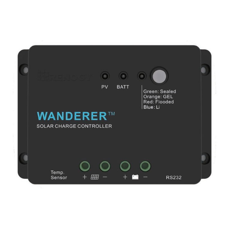 Renogy WANDERER 30A PWM Series user manual