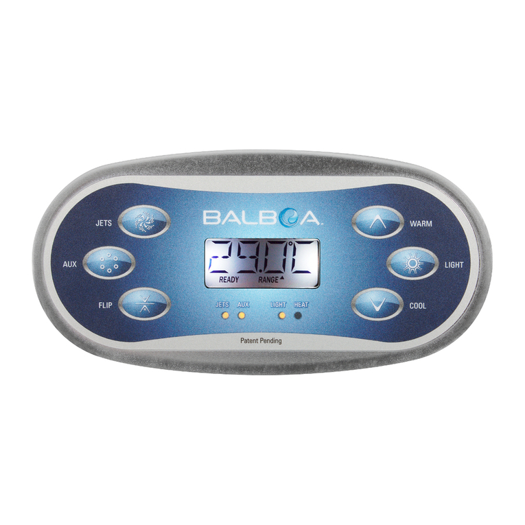Balboa TP600 user manual