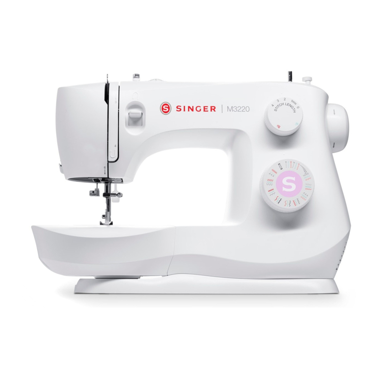 Singer M3220 user manual