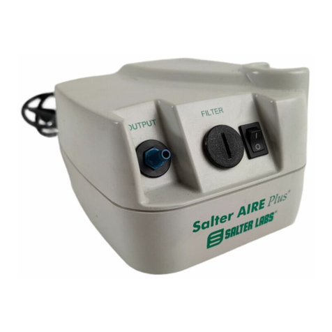 Salter Labs SALTER AIRE Plus 8350 user manual