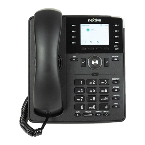 Nextiva X-835 user manual
