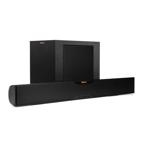 Klipsch R-10B User manual