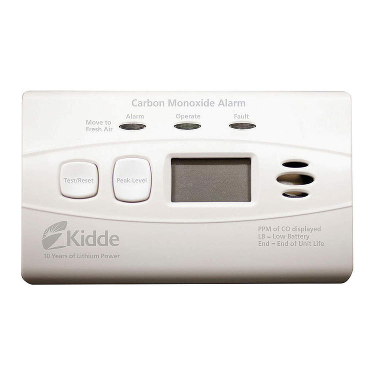 Kidde C3010 User manual
