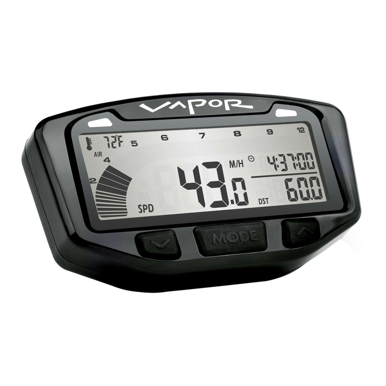 Trail Tech Vapor user manual