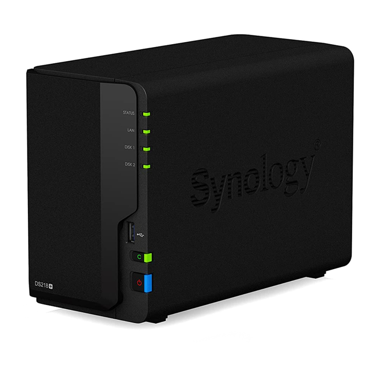 Synology DiskStation DS218+ User manual