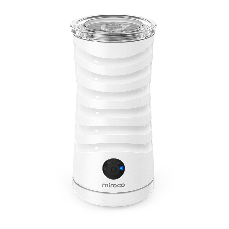 Miroco Milk Frother user manual