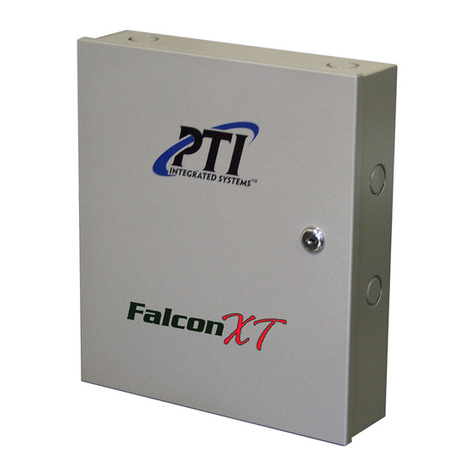 PTI security systems Falcon XT installation manual