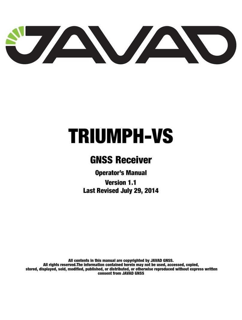 Javad TRIUMPH-VS User manual Javad TRIUMPH-VS User manual