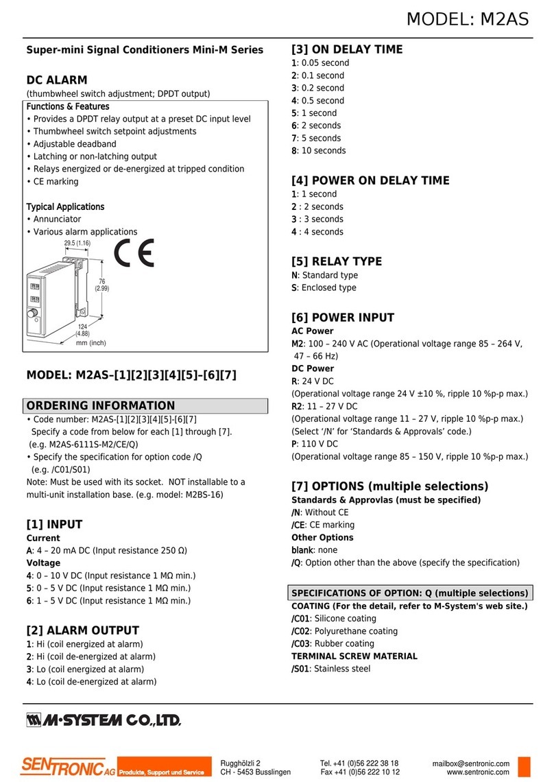 M-system M2AS User manual