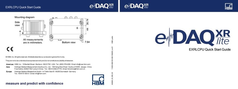 HBM eDAQXR-lite quick start guide