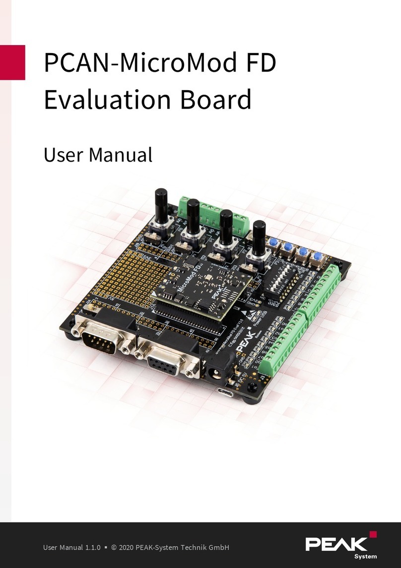 Peak PCAN-MicroMod FD user manual