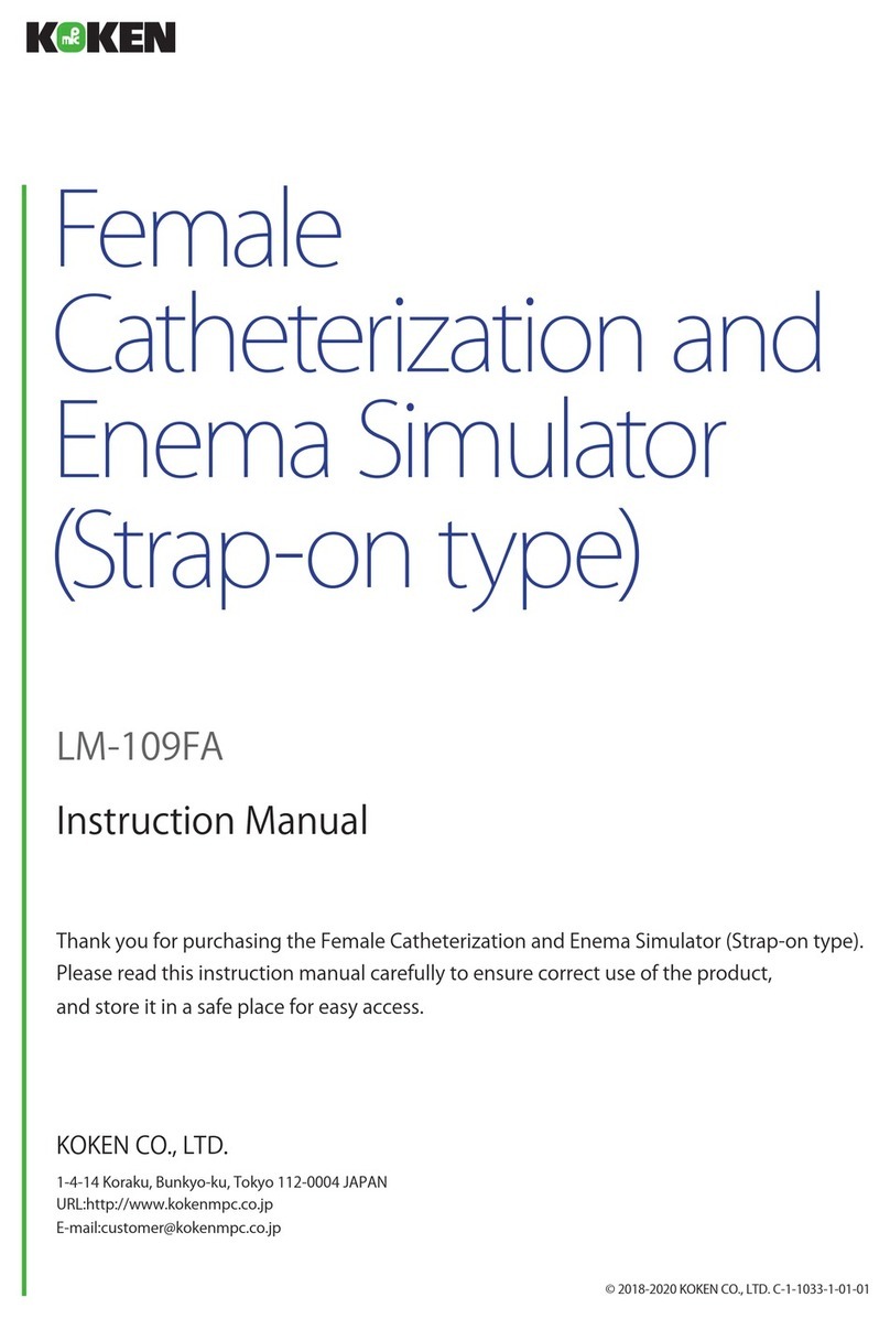 KOKEN LM-109FA instruction manual