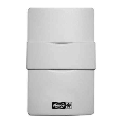 Helios 91739 Installation and operating instructions