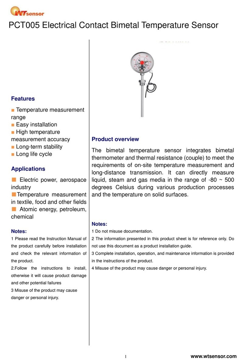 WT sensor PCT005 quick start guide