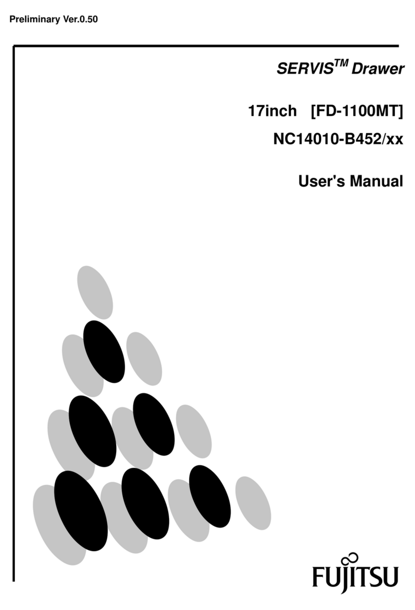 Fujitsu FD-1100MT User manual