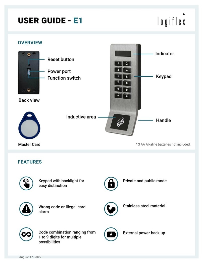 Logiflex E1 user guide