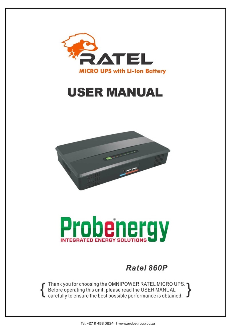 Ratel 860P User manual