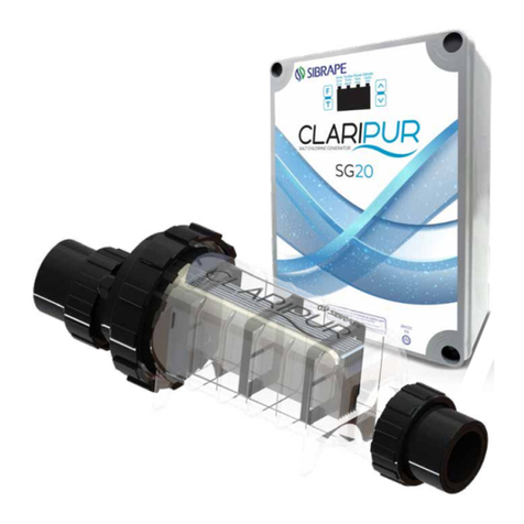 SIBRAPE CLARIPUR SG20 user guide