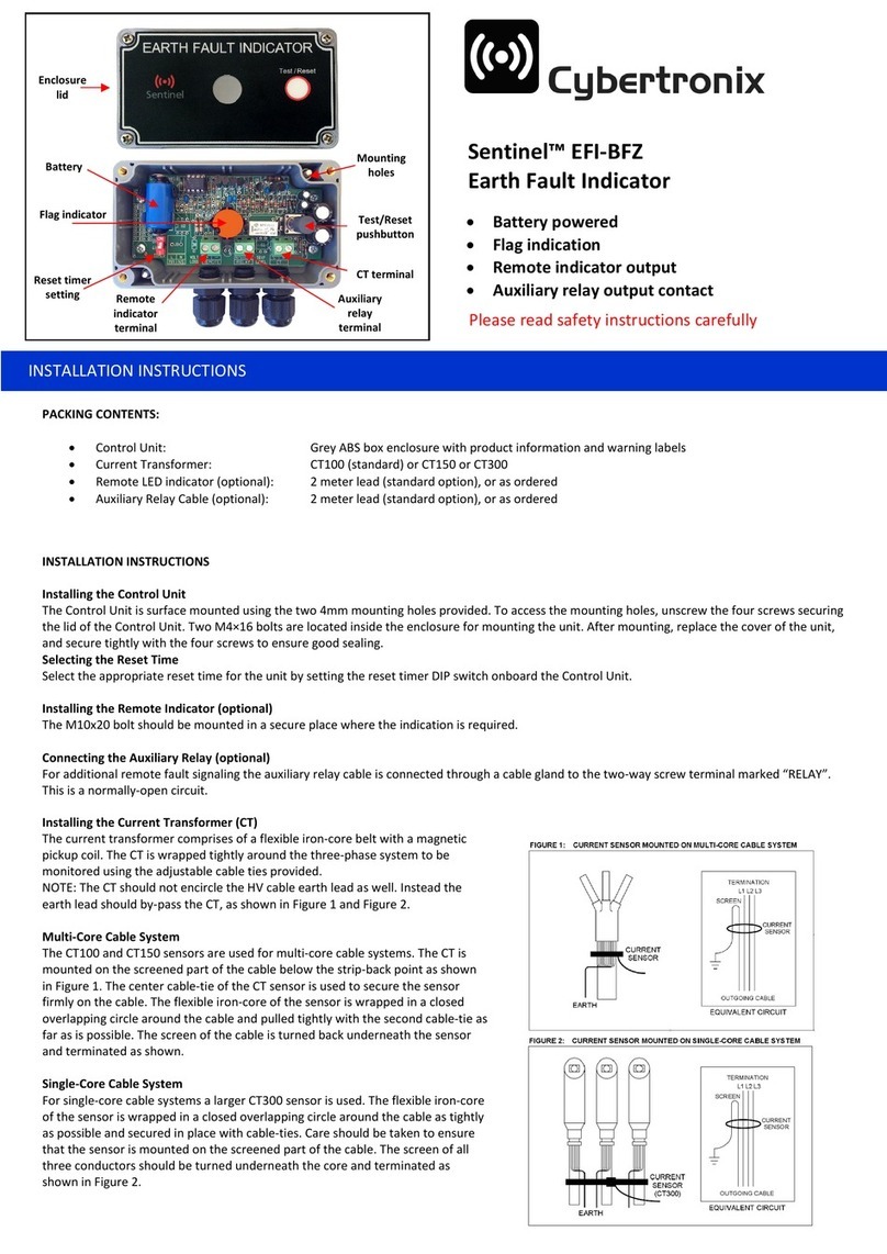 Cybertronix Sentinel EFI-BFZ User manual