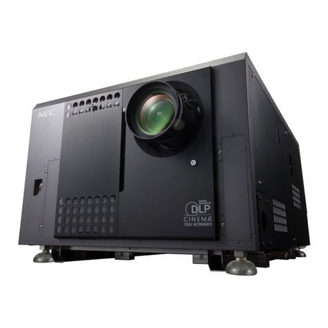 NEC DLP Cinema NC3200S User manual